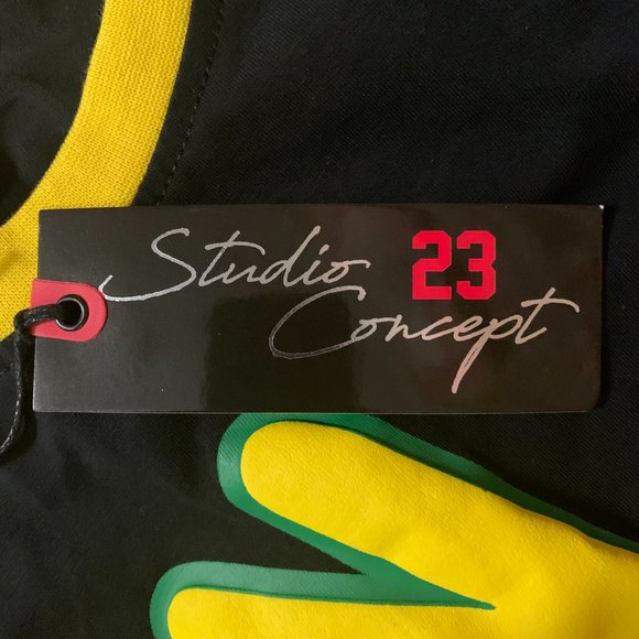 NWT Men's Studio 23 Concept Black Hustle Graphic 2X-Large Short Sleeve T-Shirt - Picture 5 of 15